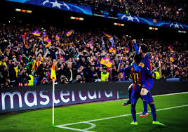 Ligue 1 side throw away champions league lead again. Fc Barcelona 6 Psg 1
