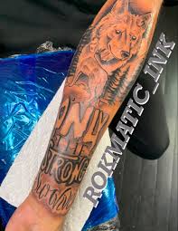 Elements of my first tattoo dedicated to my experience with cancer include: Only The Strong Survive Wolf Tattoo By Rokmatic Ink Wolf Tattoo Tattoos Ink