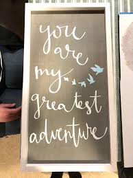 Wood Sign Quote Custom Cute Home Decor Simple Adventure Wood Signs Sayings Sign Quotes Wood Signs