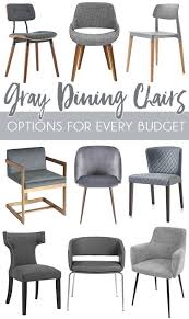 Modern Gray Dining Chairs Lots Of Options For Stylish And Affordable Gray Dinin In 2020 Dining Chairs Grey Dining Room Chairs Grey Dining Chairs Modern