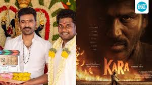 Dhanush and Vignesh Raja's D54 officially titled Kara; 'dangerous' first  look poster unveiled
