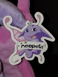 Neopets 2003 Faerie Poogle Purple 6 Plush TAGS Limited Too 70034 Fairy  Wings