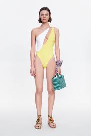 Buy zara costume earrings and get the best deals at the lowest prices on ebay! New In Woman Zara United States Colorblock Swimsuit Swimwear Swimwear Collection