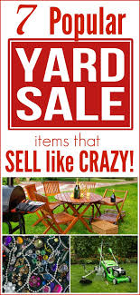 We did not find results for: 7 Popular Yard Sale Items That Sell Like Crazy Making Lemonade