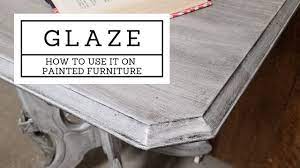 You can paint over any kind of stain with kind of paint as long as you do the right priming procedure. Adding Glaze To Painted Furniture Youtube
