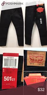 How to spot fake levi's. Men S Levi S 501 Ct In Black Levi Levis Men Quality Clothing