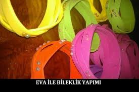 Evde Sik Ve Guzel Bir Bileklik Yapmak Isterseniz Eva Ile Bileklik Yapimi Icin Gerekli Malzemeler Ve Uygulamanin Yapilisi Bu Yazimizda Bileklik