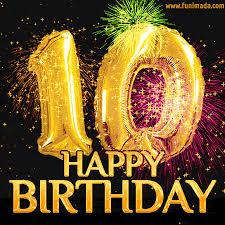 15% off with code zjunebizsale. 10th Birthday Greeting Card Amazing Bursts Of Fireworks Gif Download On Funimada Com