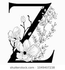 Take a look back at our past posts, from entertaining and design tren. Vector Hand Drawn Floral Z Monogram Or Logo Uppercase Letter Z With Flowers And Branches Cherry Desenhos De Flores Como Desenhar Maos Flores Desenhadas A Mao