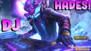 NEW DJ HADES SKIN FROM MONSTERCAT COLAB IS AMAZING! - Masters Ranked Duel -  SMITE - YouTube