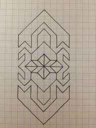 A Design I Made Graph Paper Designs Graph Paper Drawings Graph Paper Art