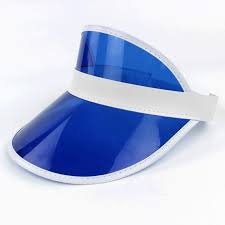 Translucent Plastic Visor Visor Visor Cap Hats