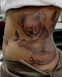 Coala By Sabrina Ricci Via Flickr Koala Tattoo Bear Tattoos Bear Tattoo Designs