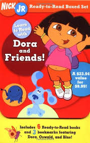 Librarika: Nick Jr. Ready-to-Read Boxed Set: Learn to Read with Dora and  Friends! (Nick JR. Carry-Along Boxed Set)