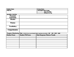 Differentiated Instruction Lesson Plan Template By Learn Love Literacy