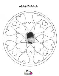 Ataturk Mandala Kirtkirtla Ataturk Mandala Boyama Mandala Sanat Nisan