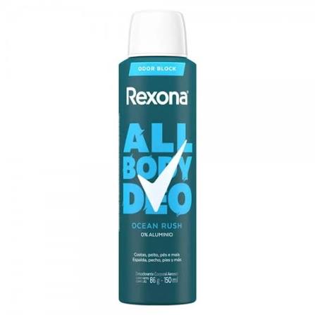 Rexona M All Body desodorante aerosol Ocean Rush x 150 ml