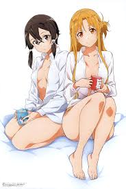 Asuna And Asada Shino Sword Art Online And More Drawn | My XXX Hot Girl