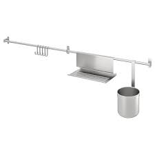 Inspired by professionals, adapted for you. Kungsfors Rails W Hooks Tblt Stand Container Stainless Steel Ikea
