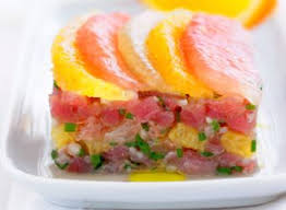 Recette Tartare De Thon Frais Aux Agrumes Recette Recette Tartare De Thon Recette Recettes De Cuisine