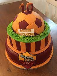 Roma Calcio Cake Torte A Tema Calcio Torte A Tema Torte