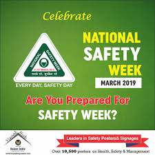 National safety day is observed on 4 march and a one week campaign is orgainsed from 4 march known as national safety week campaign focusing on the safety measu. 21 National Safety Week Ideas National Safety Safety Week Safety