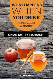 What Happens When You Drink Apple Cider Vinegar And Honey Water On An Empty Stomach In Th Cider Vinegar Benefits Apple Cider Vinegar Remedies Vinegar And Honey