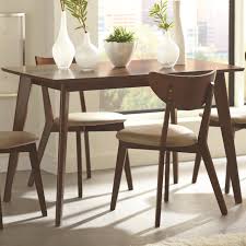 Spanning over 335,000 square feet of showroom. Coaster Kersey Dining Table With Angled Legs Value City Furniture Kitchen Tables