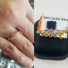 Bros emas diamond set pin emas ikat pinggang emas cincin emas anting emas liontin emas premium anting berlian set emas custom perhiasan berlian kalung. Design Cincin Emas Permata 916 Yang Kedai Emas Merchant9 Facebook