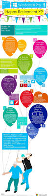 Xp S Retirement Party Gets Started Microsoft Infographic Retirement Parties