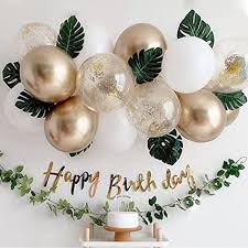Top ideas para decorar tu fiesta con guirnaldas, menaje, globos.decoración barata de cumpleaños, decoración carnaval ¡top ideas originales para decoración para fiestas de cumpleaños y disfraces como carnaval, halloween y fiestas temáticas! Amazon Com Estilo De Planta Verde Y Suministros Para Fiesta De Cumpleanos 38 Piezas Juego De Feliz Cumpleanos Bandera De Borlas Bandera De Oro De La Tirada De La Bandera Verde Del Cumpleanos Juego De