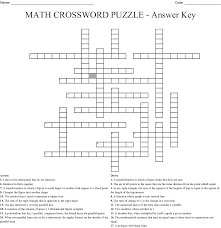 Maybe you would like to learn more about one of these? Math Crossword Puzzle Answer Key Wordmint