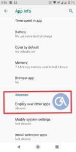 You can edit their permission details by clicking on the app names sliding the toggle bars. Screen Overlay Detected Setting On Android Problem Solved