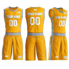 Basketball Jersey Design Black And Yellow Custom Yellow And Gray Basketball Jersey Design Stitched Name And Numbers Breathable And Classic Custom Basketball Basketball Jersey Sport Outfits