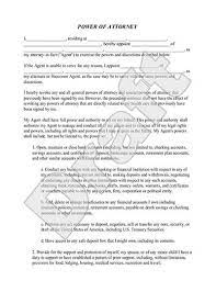 Free Power Of Attorney Free To Print Save Download