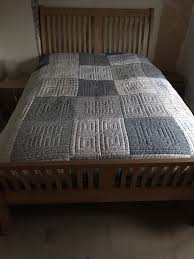 Sleigh beds look exactly how they sound, like a sleigh. Oak Double Sleigh Bed Village