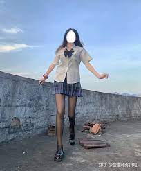 JK制服配黑丝，sexy到爆炸- 知乎