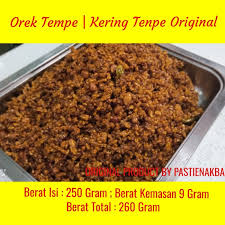 Tempeh or tempe is a traditional javanese soy product that is made from fermented soybeans. Kering Tempe Kalori