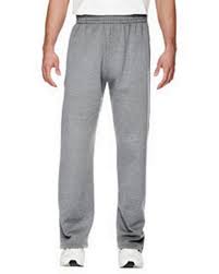 Fruit Of The Loom Sf74r Sofspun Open Bottom Pocket Sweatpants