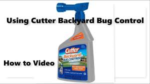 Repeat application every eight weeks for control of house crickets. Cutter Backyard Bug Control Spray Youtube