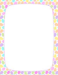 Easter Border 4 Borders And Frames Powerpoint Background Design Borders