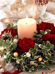 Candlelight Fioriere Di Natale Decorazioni Di Natale Centrotavola Di Natale