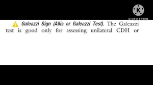 Image result for Galeazzi Sign