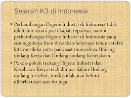 Sekiranya anda bersemangat untuk berkongsi cita rasa anda dengan orang lain, pertimbangkan untuk menjadi seorang pelajar sekolah menengah atau sekolah menengahatau guru pelajaran sosial. Sejarah Perkembangan K3 Ppt Download