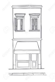 Und doch ist geld in vielen spirituellen kreisen ein schimpfwort. Hand Gezeichnet Skizzen Haus Mit Laden Im Erdgeschoss Und Zwei Fenster Mit Fensterladen Auf Der Zweiten Etage Lizenzfrei Nutzbare Vektorgrafiken Clip Arts Illustrationen Image 47991328