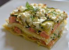 Lasagnes Aux Courgettes Et Au Saumon Recette Recette Lasagne Saumon Recettes De Cuisine Recette Lasagne