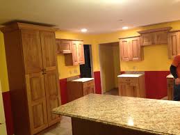 rustic knotty oak kitchen cabinets