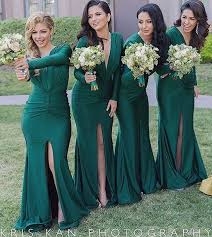 Bottle Green Bridesmaidsdresses Aisle Perfect Weddings Aisleperfect On Insta Mermaid Bridesmaid Dresses Mermaid Long Bridesmaid Dresses Bridesmaid Dresses