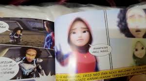 Unknown to ali, mata has developed his invention the atlas gadget to upgrade iris into iris neo, testing it as. Review Buku Ejen Ali The Movie Misi Neo Youtube