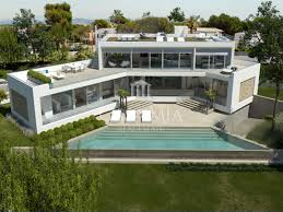 Boasting excellent panoramic views over the town and the bay of santa ponsa from its elevated position, this elegant designer villa is located on a. Newly Built Designer Villa In 1st Sea Line Casa Mia Real Estate Sl Immobilien Mallorca